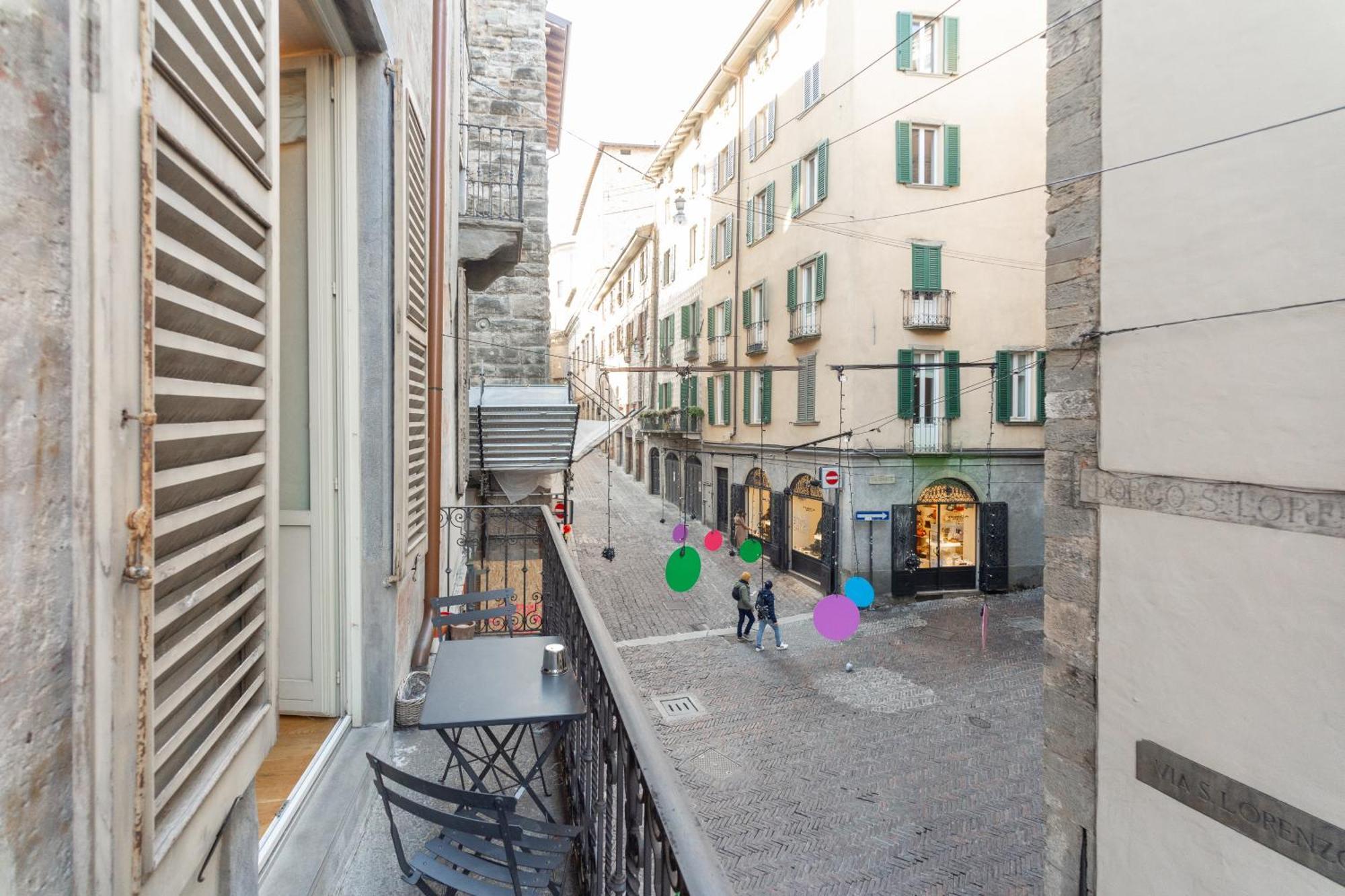 La Dimora Dei Mercanti Apartment Bergamo Exterior photo